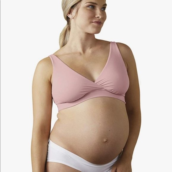 Bravado Other - Bravado Ballet Nursing Bra Adjustable Straps Maternity Bralette Striped